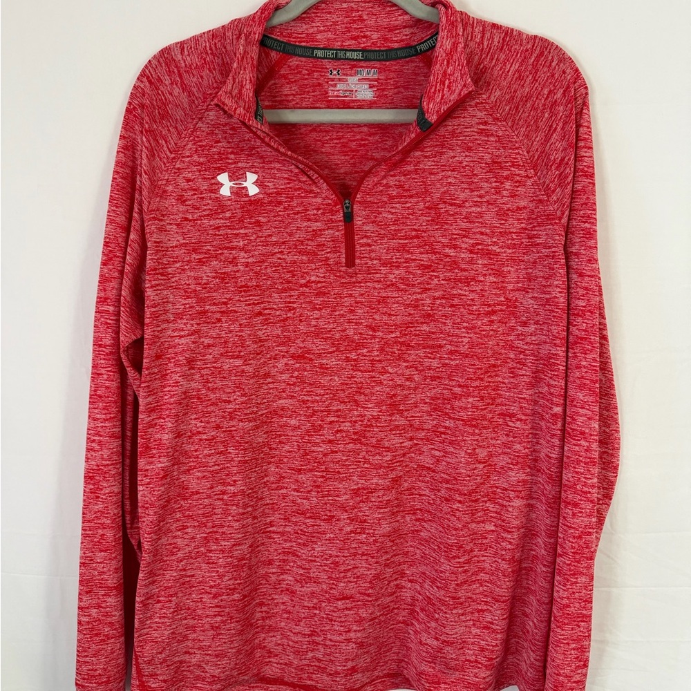 Under Armour Heathered Red Pullover